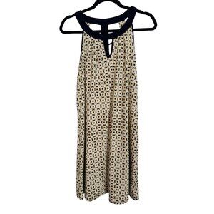 2/$25 Per Seption Concept Medium Geometric Print Sleeveless Dress Lightweight